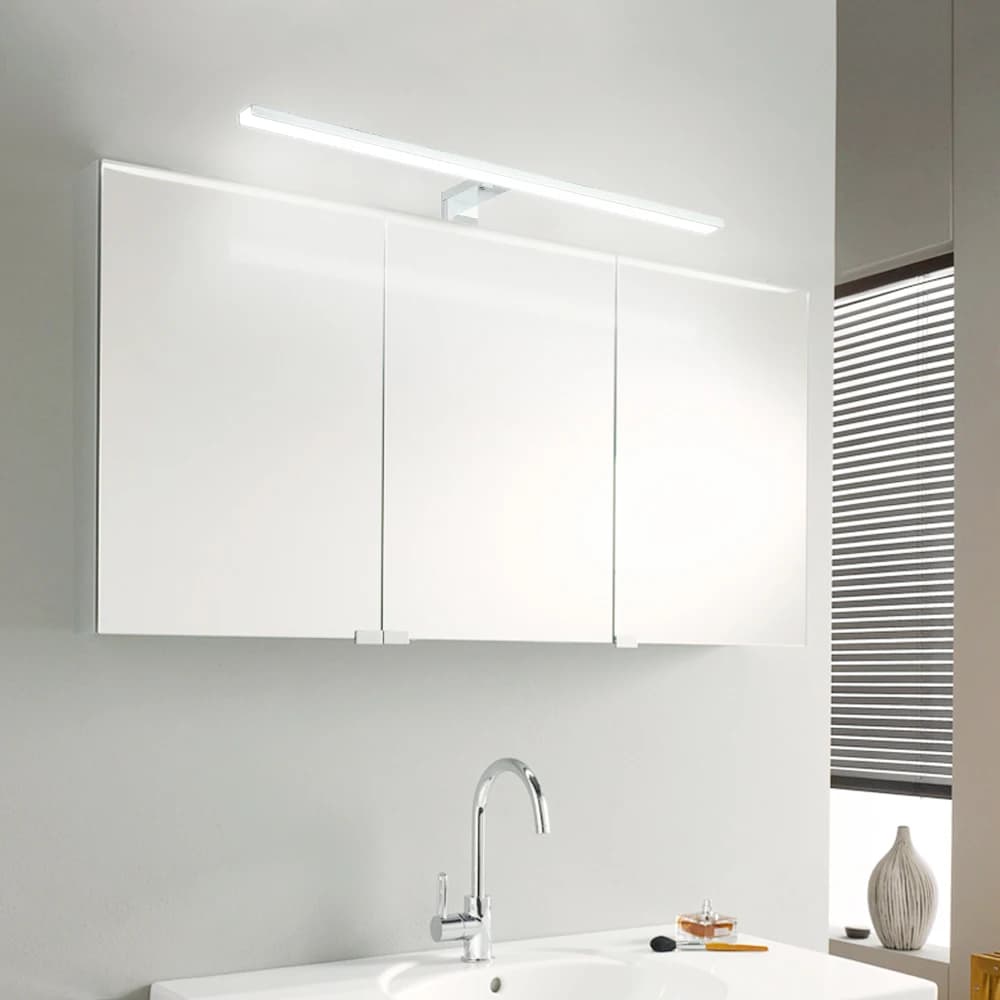 Luce per specchio a LED Luci per armadietto da bagno 6000K Luce per specchio per trucco Illuminazione per trucco Lampade da parete IP44 Luce per specchio per trucco
