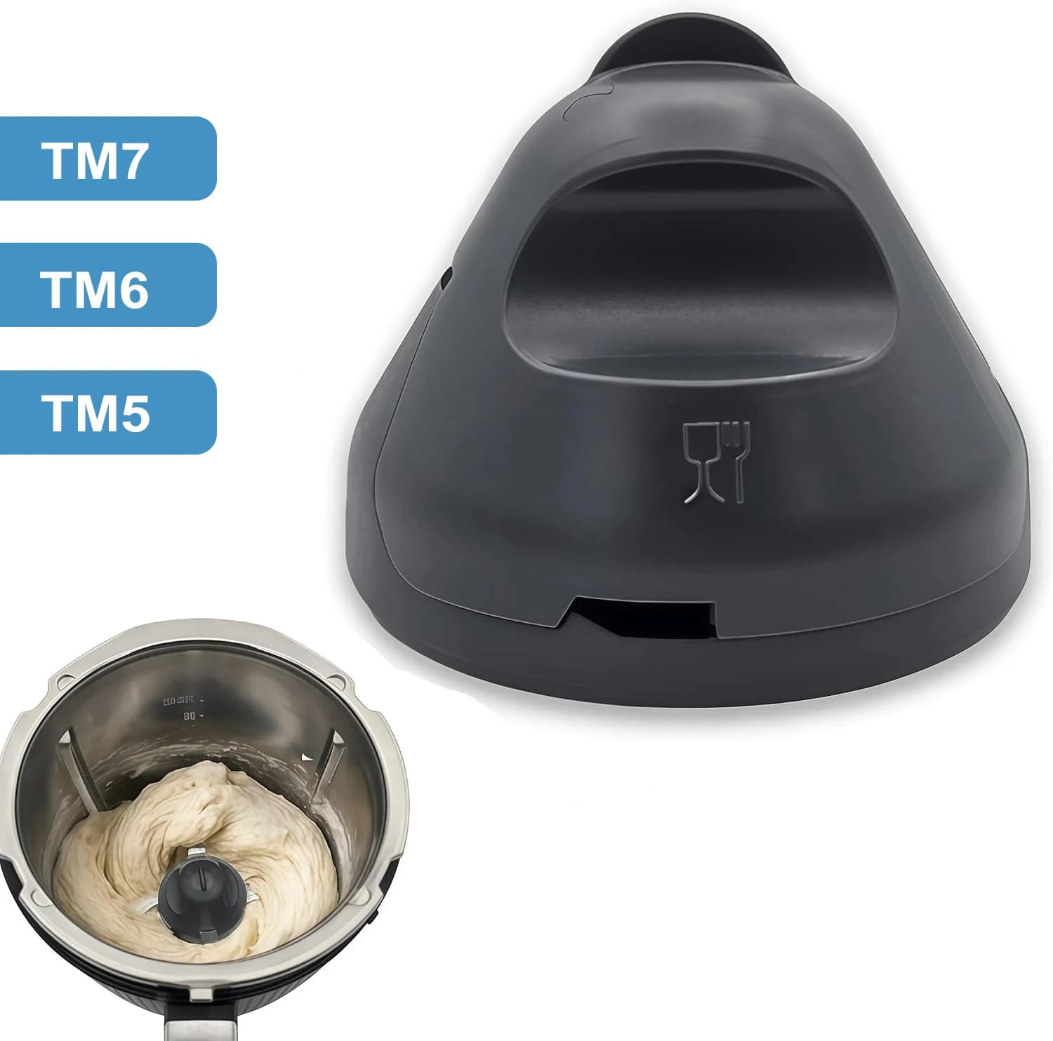 Mixer Blades Dough Kneading Head Seam Protection From Dough Dirt For Thermomix TM7 TM6 TM5 Accessories Blender Parts