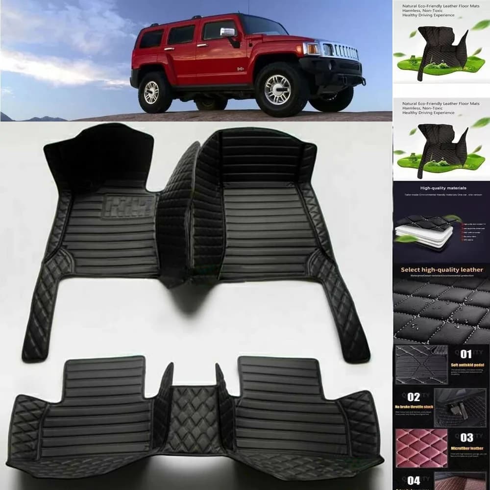 Tappetini per auto personalizzati impermeabili in pelle PU 3D per fodere per accessori per auto Ford SMax S-Max
