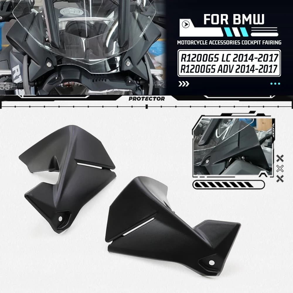 Per BMW R1200GS ADV R 1200GS LC 2014-2017 Moto Anteriore Drive Protector Cowl Cockpit Carena 2015 2016