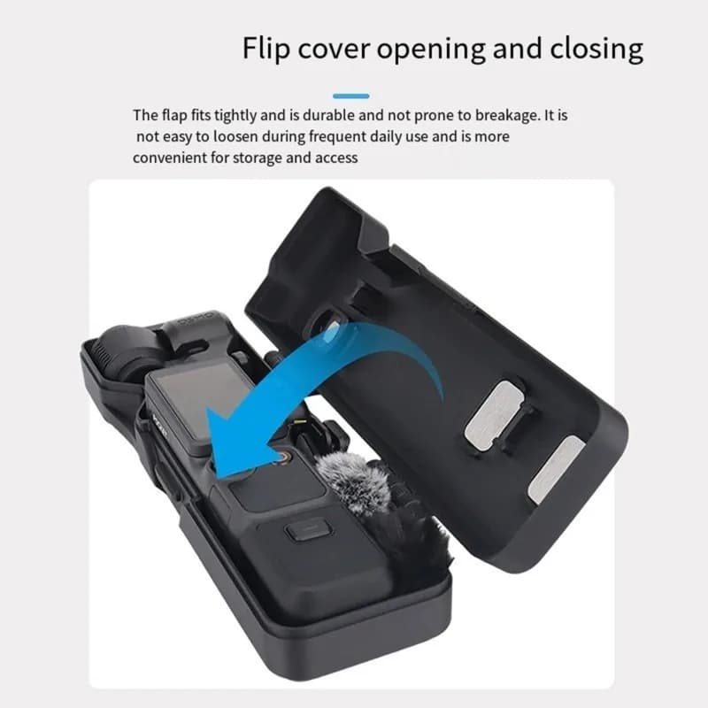 ABUO-Scatola protettiva portatile per DJI Osmo Pocket 4, custodia per fotocamera, accessori antipolvere resistenti alle cadute