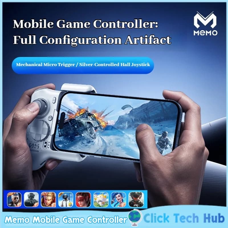 Memo Mb05 Controller di gioco mobile Hall Joystick Tiro Speciale Android Mobile Combo Periferiche di gioco mobile Gamepad Valorant