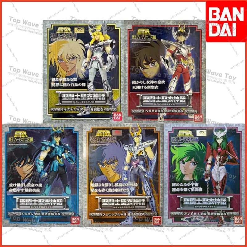 Offerta speciale Disponibile Originale BANDAI Saint Seiya Mito di stoffa Segni dello zodiaco 1.0 Modello anime Giocattoli Action Figures Toy