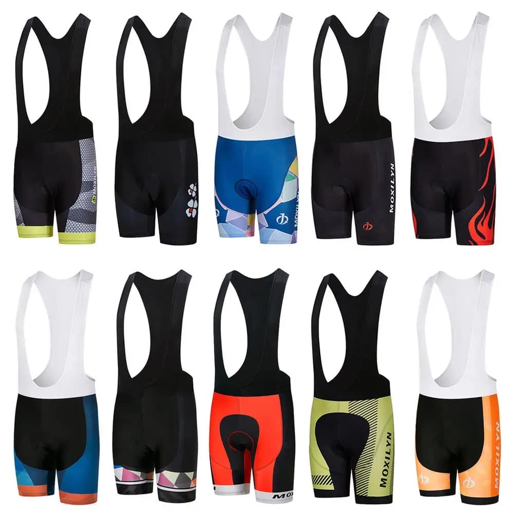Men's Bike Trousers Moxilyn Men's Cycling Shorts Shorts with 20D Padded Braces Pro clothing Team MTB Mountain Road bike background