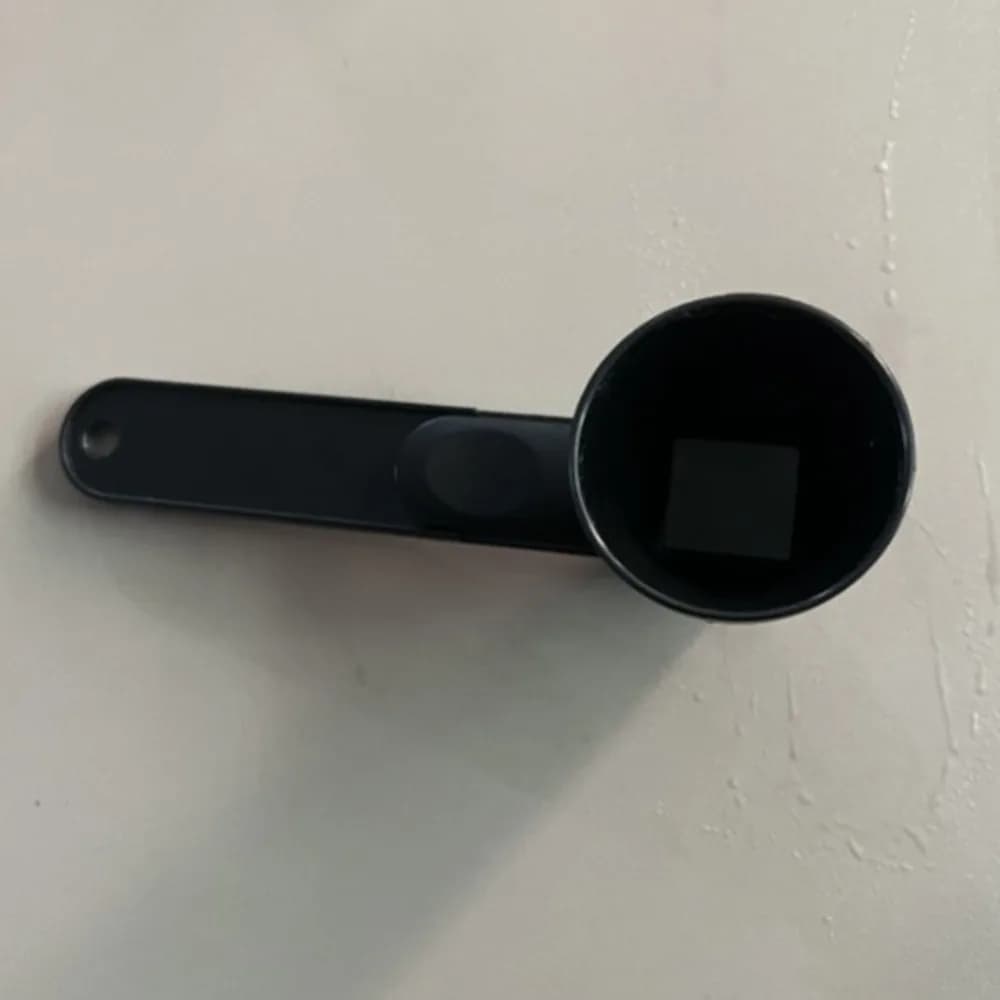 Creative Flling Coffee Scoop Funnel Plastic 2 in 1 Sliding Design Protein Powder Scoop Reusable Measuring Spoon Kitchen Gadgets
