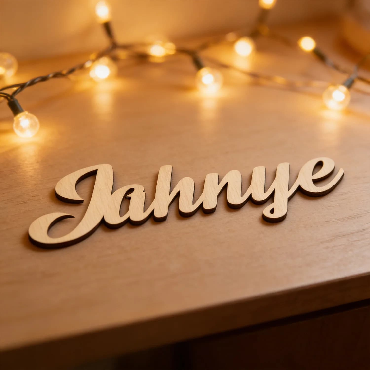 1pc Wooden surname nameplate, Custom content, Wedding, party, baby baptism, family housewarming gifts