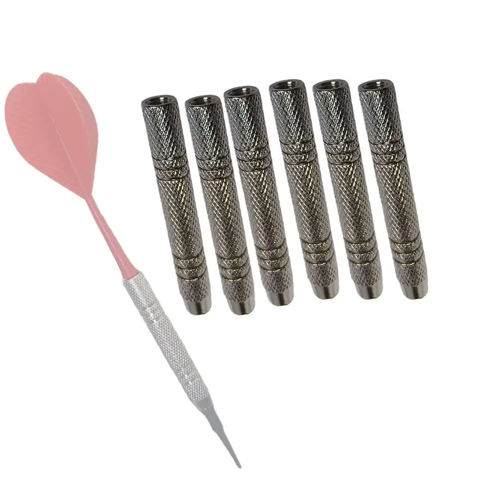 6Pcs 12g Soft Tip Dart Barrels 48mm Long Soft Tumbled Tip Darts Grip Darts Accessories