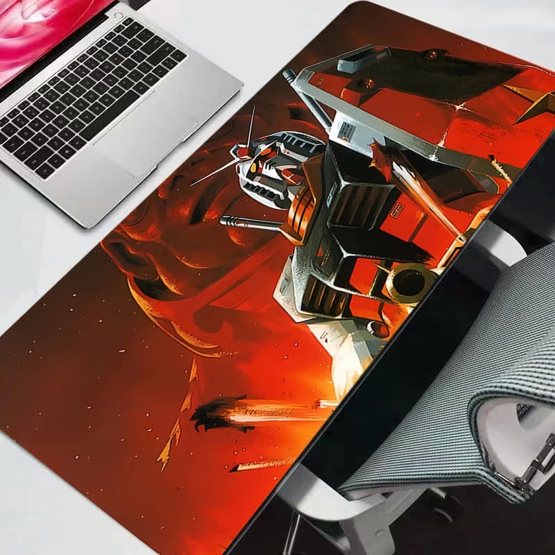 Big game mouse pad Anime PC Computer Mobile Suit Gundam Gamer Desk Mat for CS GO LOL XXL Laptop Kawaii Mousepad
