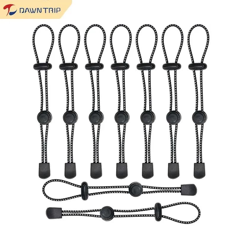 Backpack Trekking straps Elastic cord straps Corda for walking sticks Fixing buckle Adjustable trekking poles 10/30 pieces