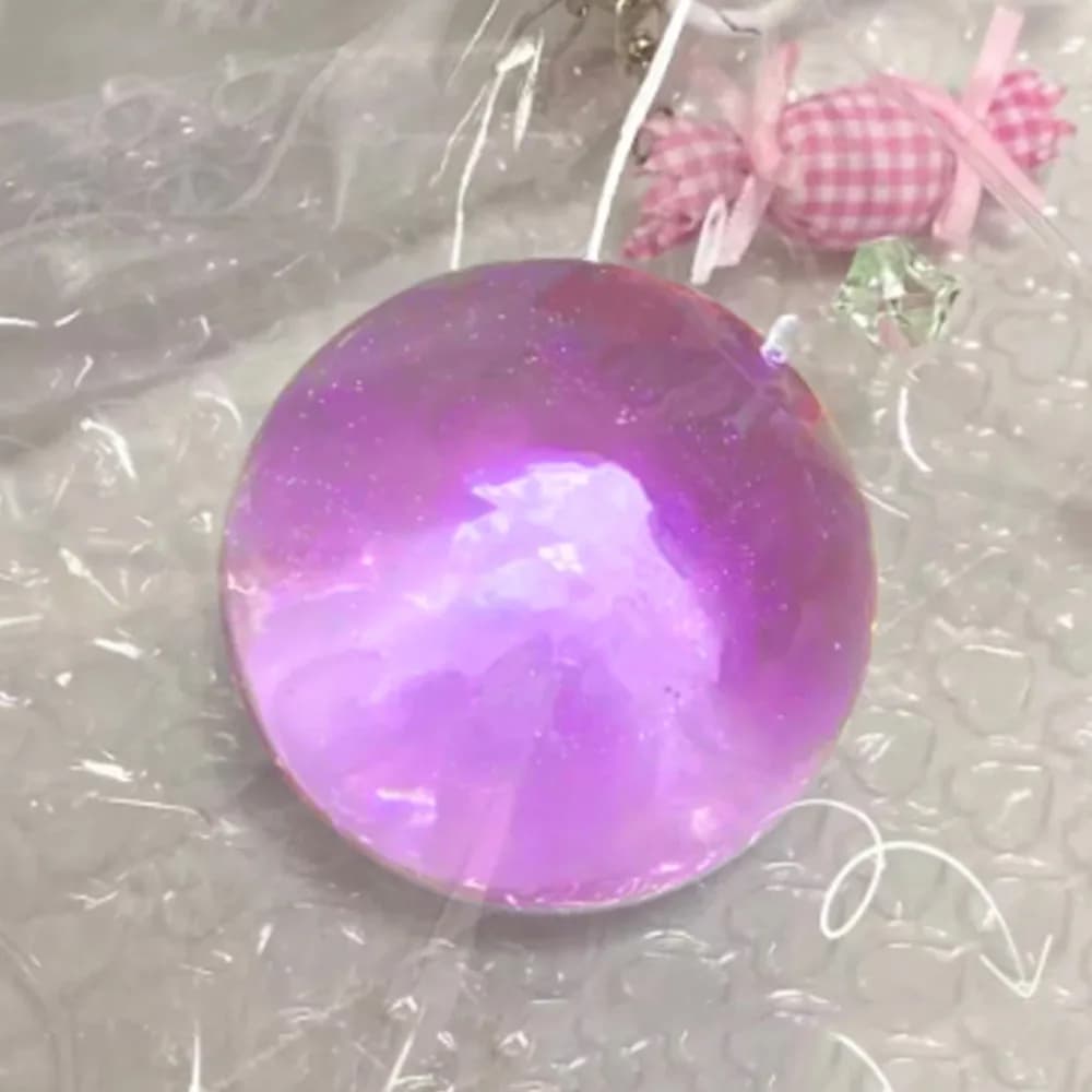 Squeezing Acne TPR Crystal Ball Transparent Simulation Water Ball Pinching Creative Realistic Bubble Pinching