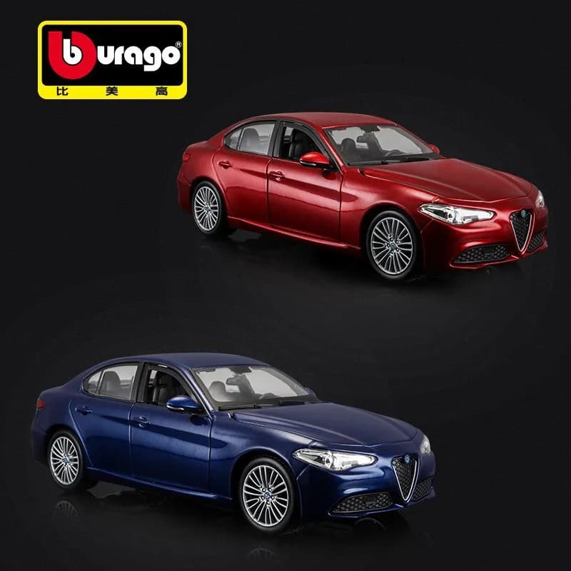 Bburago Alloy Car Model For Collector Bburago1:24 Α Coefficient Romeo Alloy Car Model Car Model Ornament Collection Boy Gift