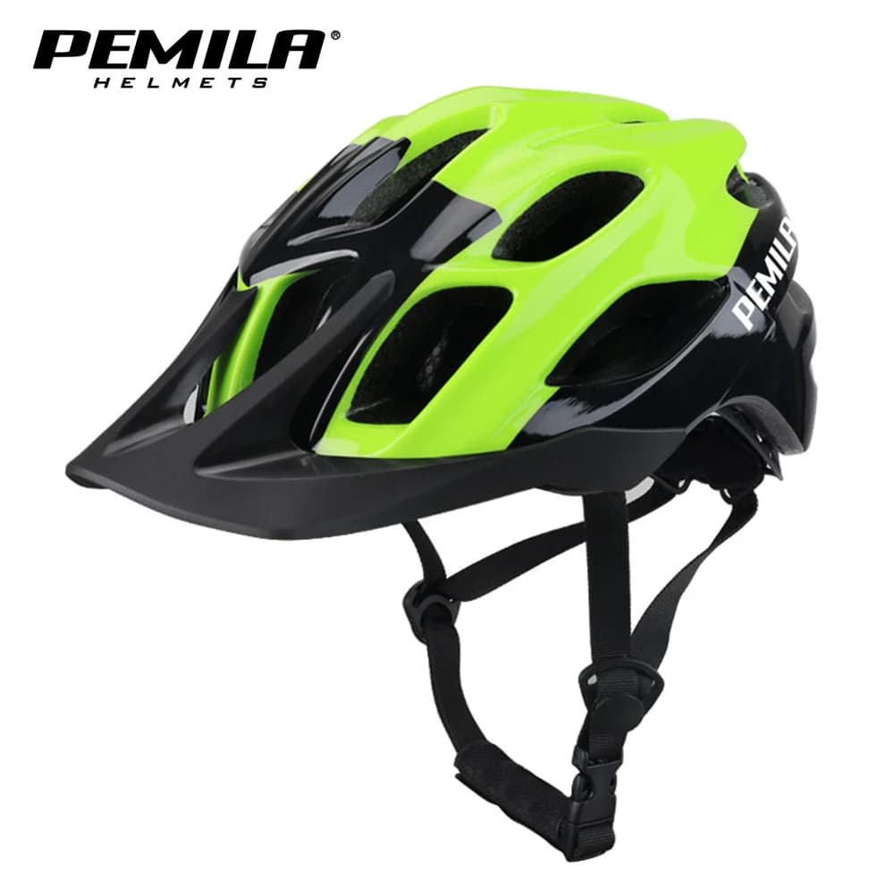 PEMILA DH MTB bicycle helmet integrally shaped outdoor sports mountain bike helmet road cycling helmet ultralight racing