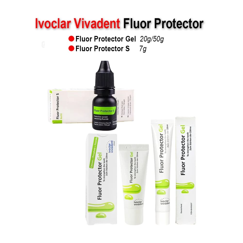 Protective paint for dental fluoride Original Vivadent AG Fluorescent protection Deck resistance Acid whitening treatment Anti caries