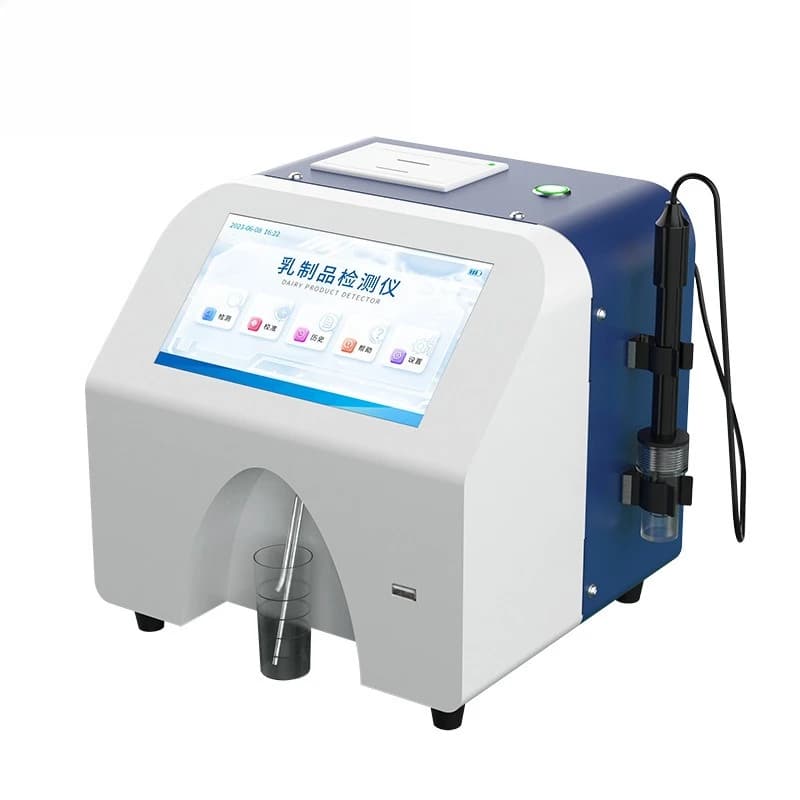 Quick determination of protein and fat milk products, milk powder milk product composition detection tool