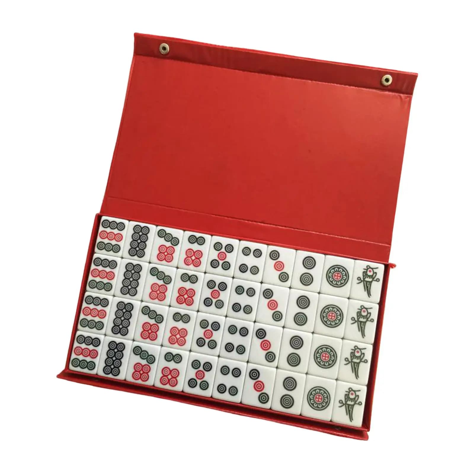 Mahjong Tradizionale Cinese Professionale, Set Classico di Tessere Mahjong per Gioco e Intrattenimento, Regalo per Adulti e Amici