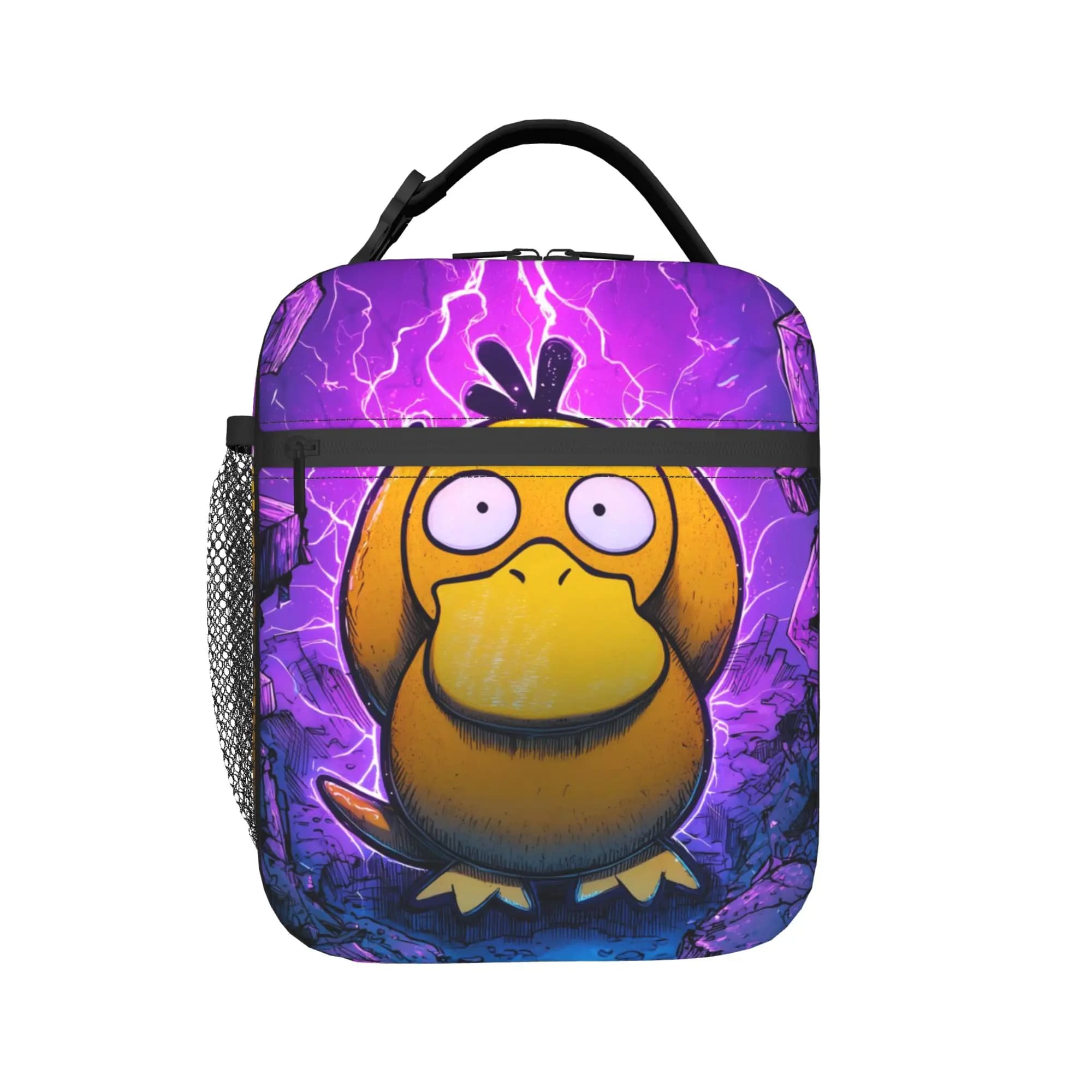 pokemoned Insulated Lunch Bag for Men Women Food Container Bags Reusable Thermal Cooler Bento Box For School Office