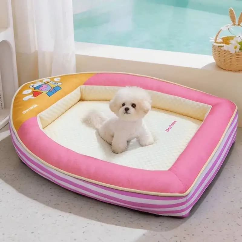 Australia Quality Purple Dog Kennel Cute Party Luxury Mattress Dog Supplies Modern Designer Camas Para Perros Dog Furniture