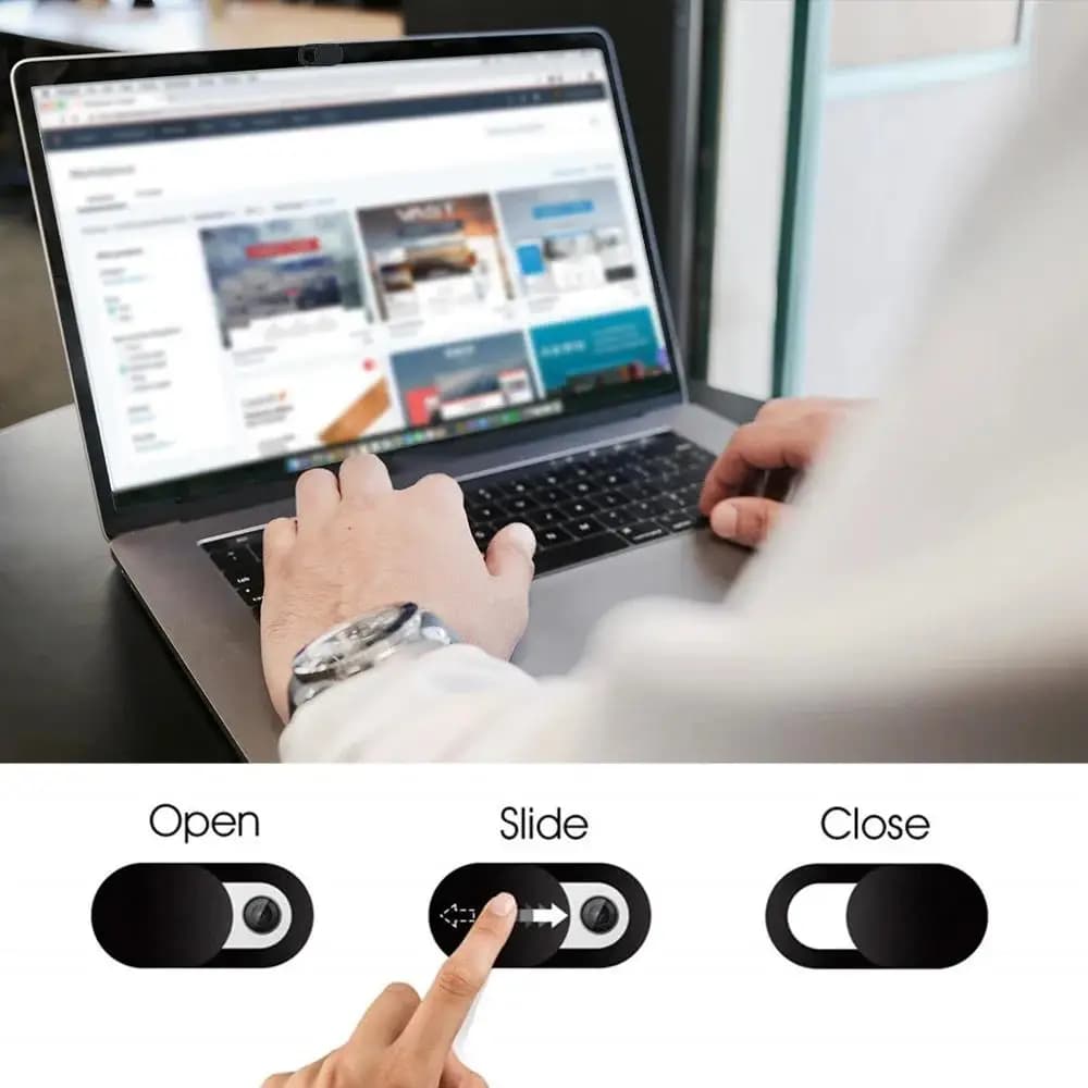 Ultra-Slim lens for Laptop, iPhone, iPad, MacBook, Computer, Cellular - Anti-slip Privacy Protection