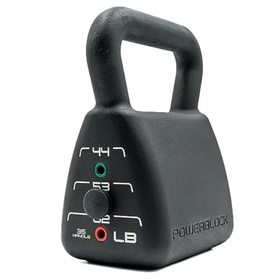 Kettlebell Adjustable for Domestic Training, Steel Construction, Black Finish, Durable and Versatile Design