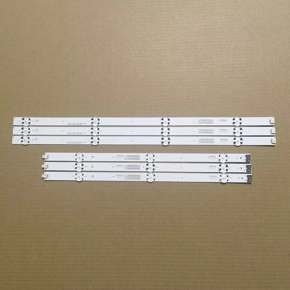 Striscia LED per 43LJ5500 43UJ6300 43UJ634V 43LJ624V 43LJ510V 43LJ541V 43LJ5150 43LH515V 43lj5550 43UJ631V