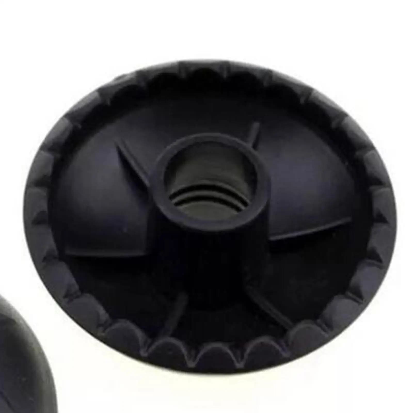 Multifunctional Trekking Pole Basket 5.3cm Plastic Snow Mud Tip Hiking Stick Accessory for Mountain Trail