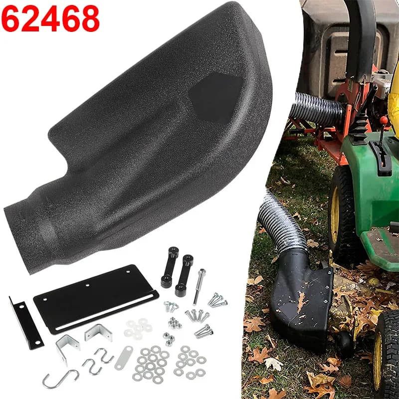 62468 Lawn Vacuum Deck Adapter Kit Replacement for Agri-Fab Mow-N-Vac Leaf Vacuum Bagger, Universal Deck Boot Chute 42"-54"