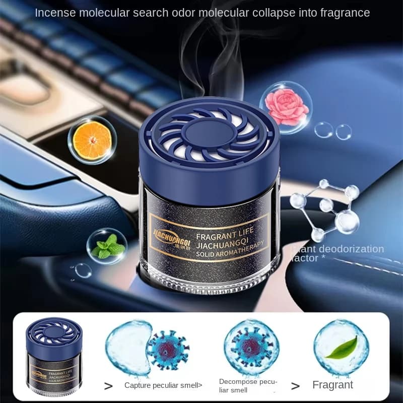 Aromatherapy for cars Glitter Gel Odore Scent Diffuser Fragrance lasting Ornament Purification of the air Cream for interiors auto Aromatherapy