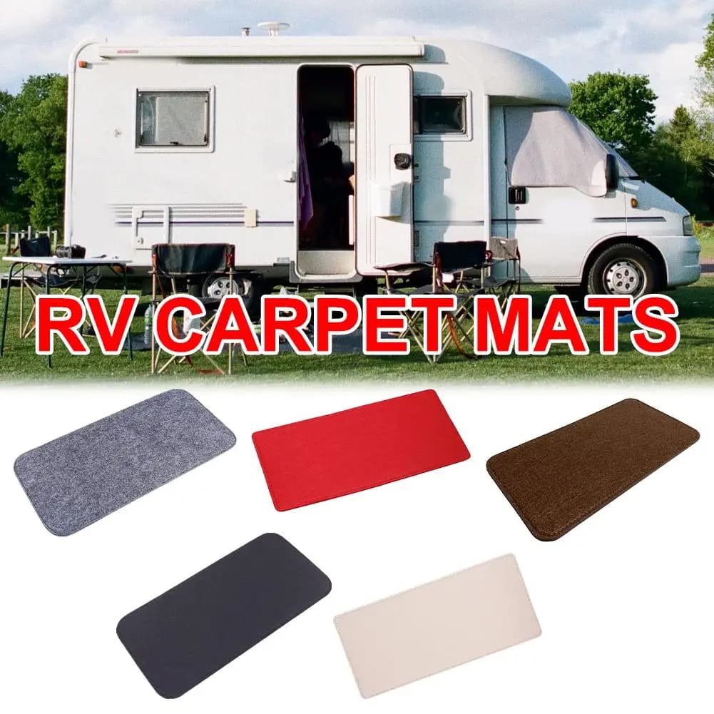 2 Pezzi Tappetini in Feltro per Auto, Antiscivolo, Antipolvere, Assorbenti, Resistenti all'Usura, Protezione Interna A8M2