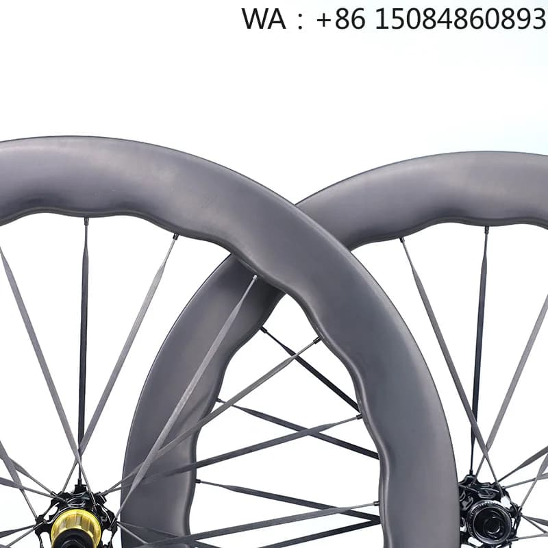 700c Gravel Carbon Wheels, lightweight carbon fiber rim with professional hub, durable disc brake bicycle cycling parts