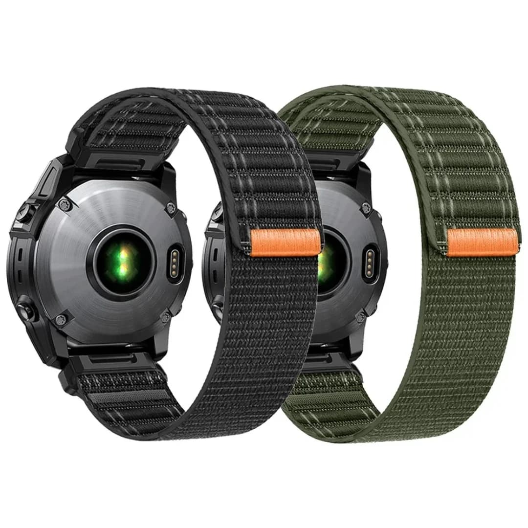 QuickFit 22mm 26mm cinturino in nylon intrecciato per Garmin Fenix E 8 47mm 51mm 7 7X 6 6X 5 5X Plus/Enduro 3/Epix Pro Gen 2 cinturino braccialetto