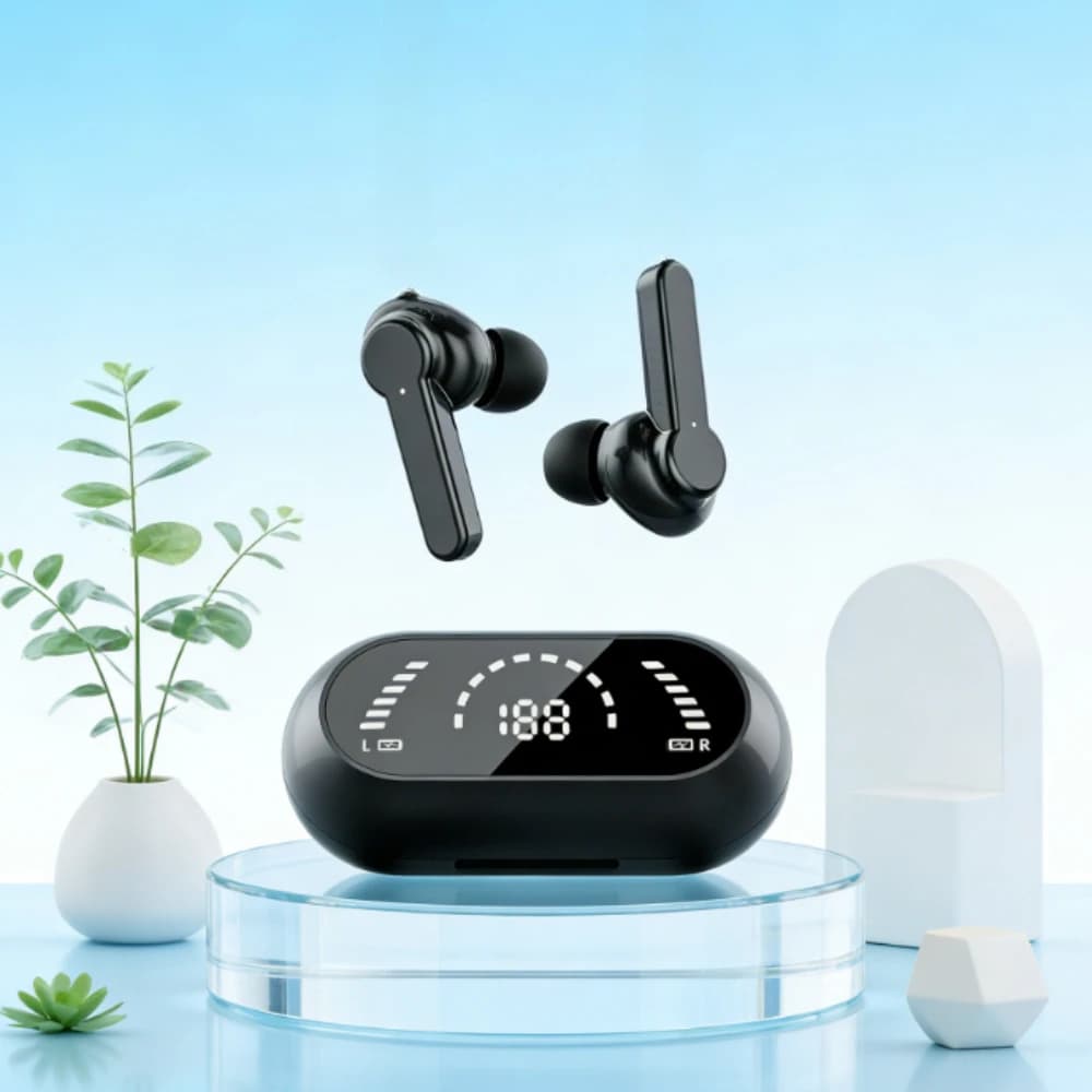 TWS Wireless Earphone Bluetooth Headphones Sport Gaming Headset Noise Reduction Earbuds Bass Touch Control for smartphones