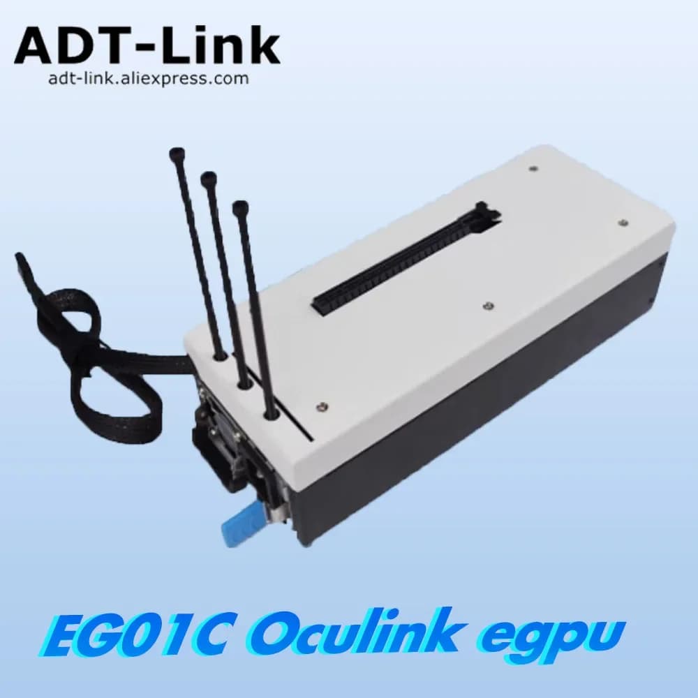 Docking Station GPU compatibile con Oculink EG01C per Thinkbook Ultra Hot-Swappable grafica esterna Dock 64Gbps connettore a 8pin