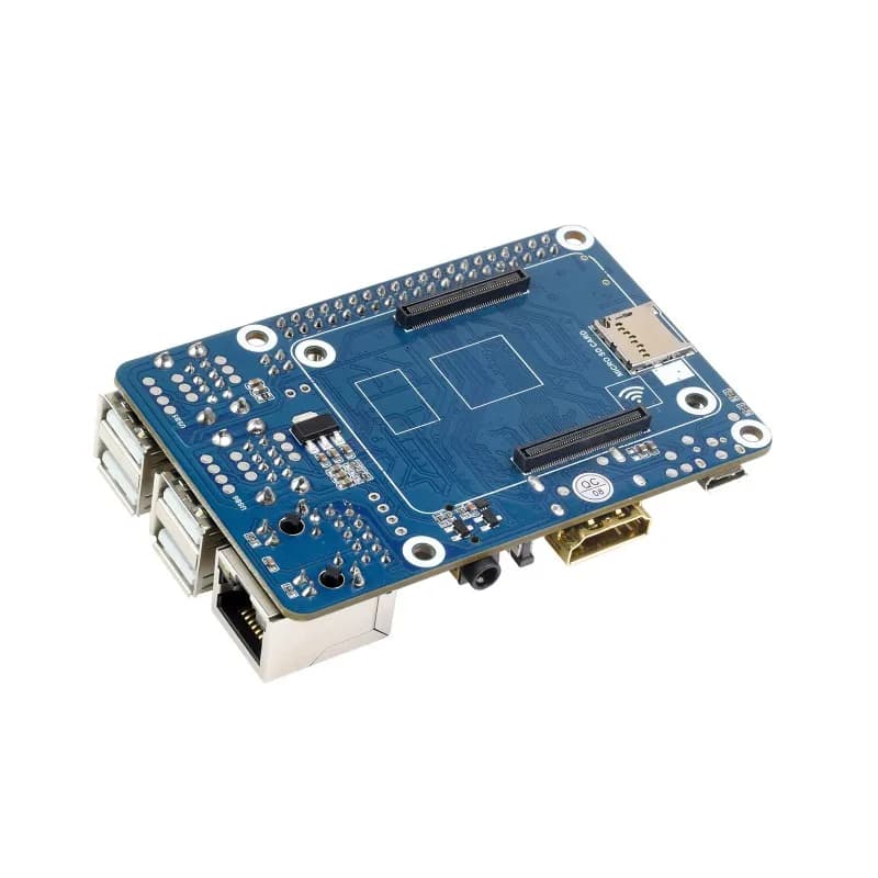 Waveshare CM4-to-Pi3-Adapter-B, Adattatore Raspberry Pi CM4 a 3B versione B, Soluzione alternativa per Raspberry Pi 3 Modello B/B+