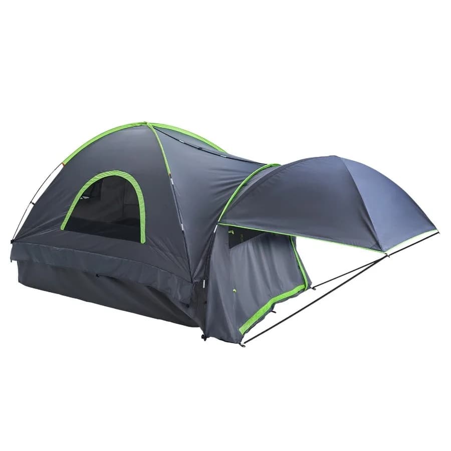 Tenda per Pickup 5.0-5.2 ft per 2-3 Persone, Impermeabile PU2000 mm, Tenda da Campeggio con Tettoia Espandibile e Sacca Portaoggetti per T