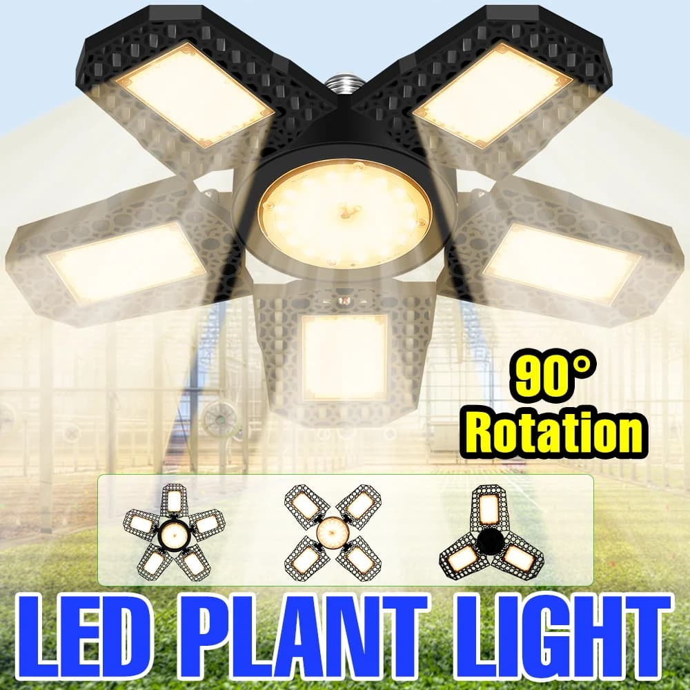 350W LED Full Spectrum Grow Light Bulb Plant Lamp E27/E26 Indoor Greenhouse Tent Hydroponics Seeding Flower Cultivation Lighting