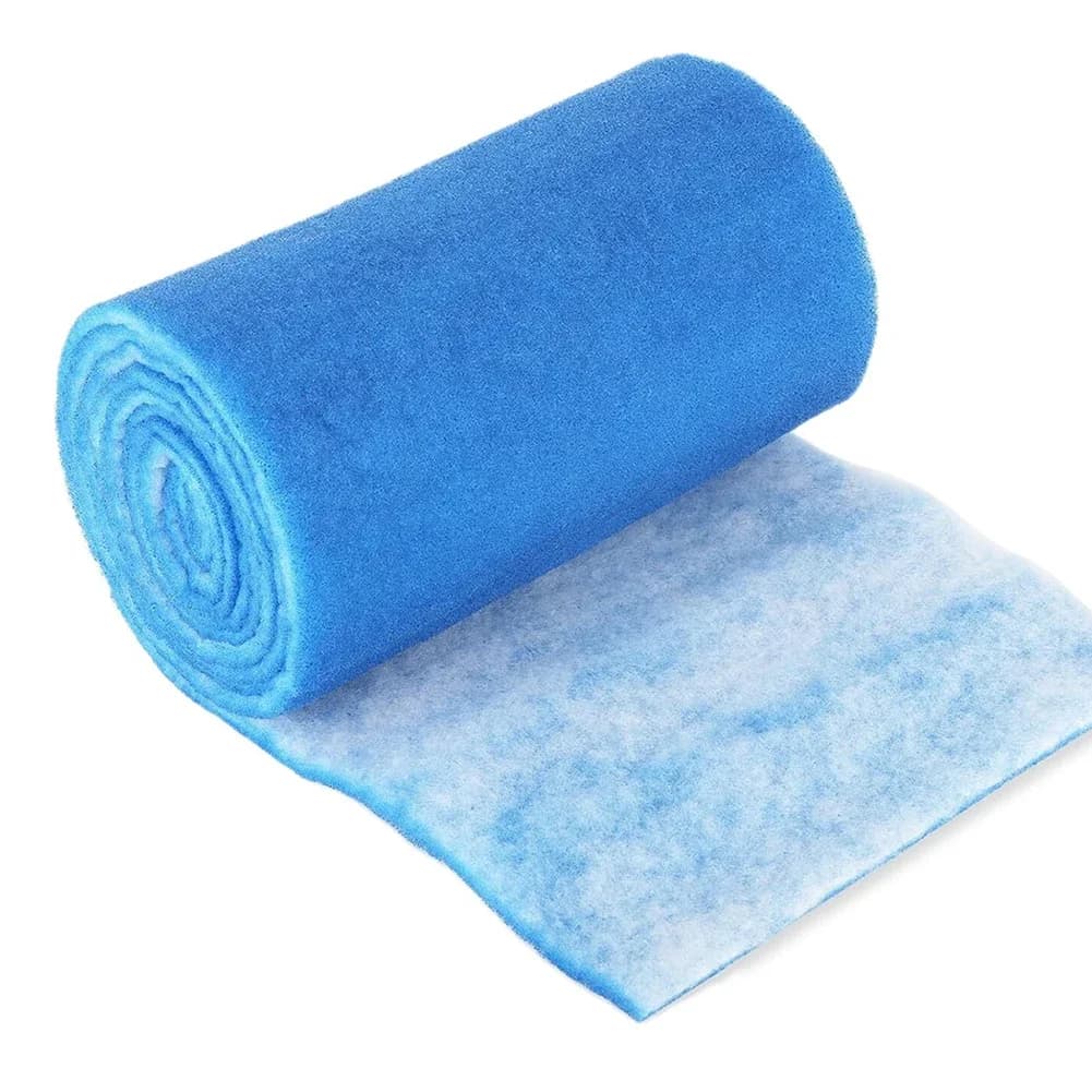Cuscinetto in cotone per filtro dell'aria da 230 cm x 30 cm, riutilizzabile per purificatori d'aria e condizionatori, cattura polvere e inquinanti