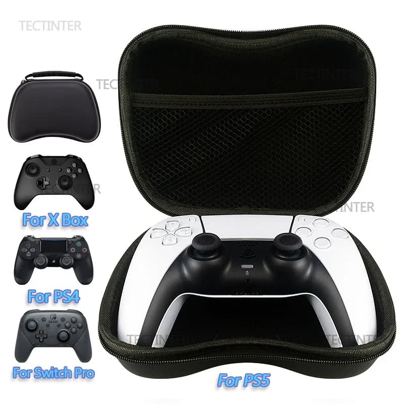 Custodia da trasporto Borsa per controller serie PS5/PS4/PS3/Xbox EVA Custodia portatile Borse di stoccaggio antiurto Shell per accessori PS5