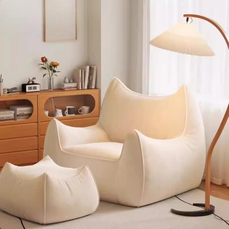 Pouf sofas for Home, Liquidation, Economics, Singles, for Sleeping, Pouf Compressed with upholstery, Home decor