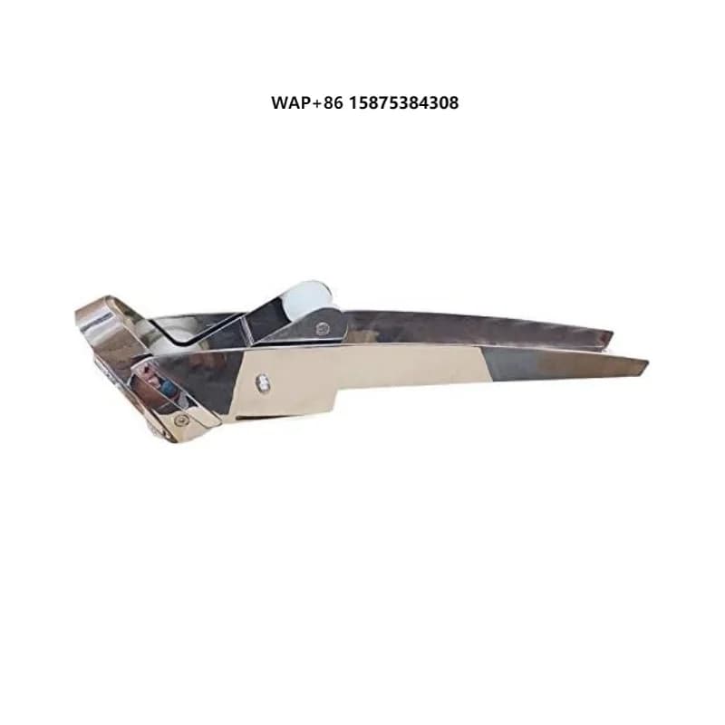 ISURE MARINE AISI 316 Staffa di ancoraggio per barca a rulli per ancoraggio ad arco in acciaio inossidabile 29.5 '' per accessori di aggancio per yacht marini