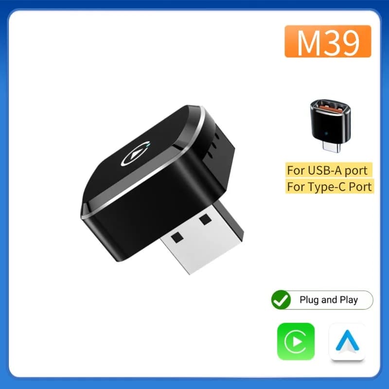 CarPlay Android Car Wireless USB Adapter Dongle 5G WIFI Car Mini Box Plug And Play Universal For Toyota Honda Nissan Ford VW