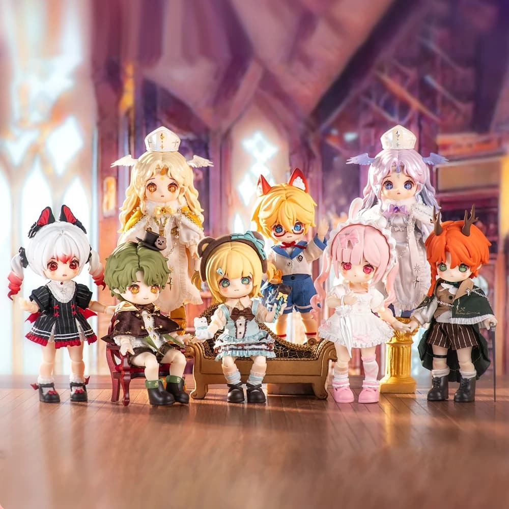 Nagi 1/12 BJD Mirage Record Series Blind Box Movable Joints Mystery Bag Toys Cute Action Anime Figure Model Trendy Surprise Gift