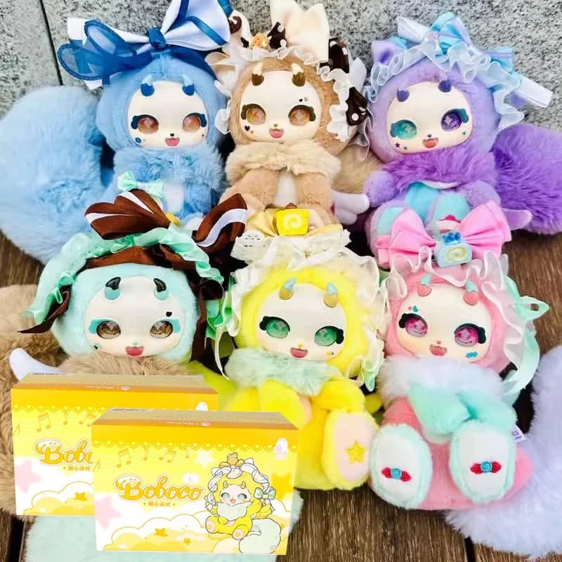 100% originale Boboco Sweetheart Party Series Blind Box Anime Figure Collezione Boboco Modello Decorazione camera da letto Ragazza Cuore Regali