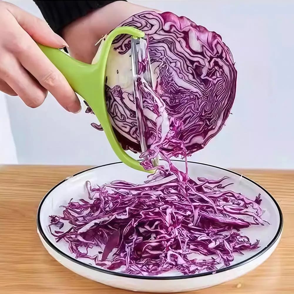 Grattugia da Cucina Multifunzione in Acciaio Inossidabile, Grattugia Manuale per Verdure, Frutta e Alimenti, Sbucciatore 95