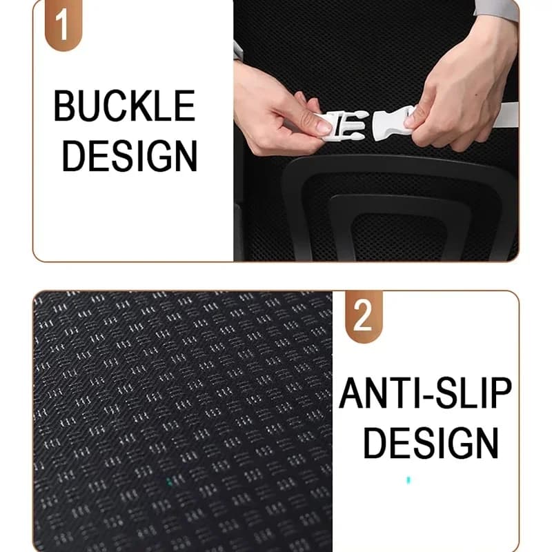 Electric Heating Bearing Office Seat Heated Bearing Chair Backrest Integrated Thermostatic Mat Adjustable 8-speed Temperature