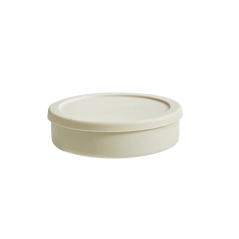 Silicone Silicone Food Storage Container Circular Food Grade Fresh-Keeping Box Protable Stackable Meal Prep Container