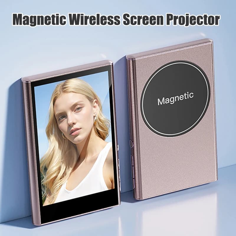 Proiettore schermo per selfie magnetico wireless per telefono cellulare per iPhone 15 16 Smartphone per registrazione video in streaming live Vlog
