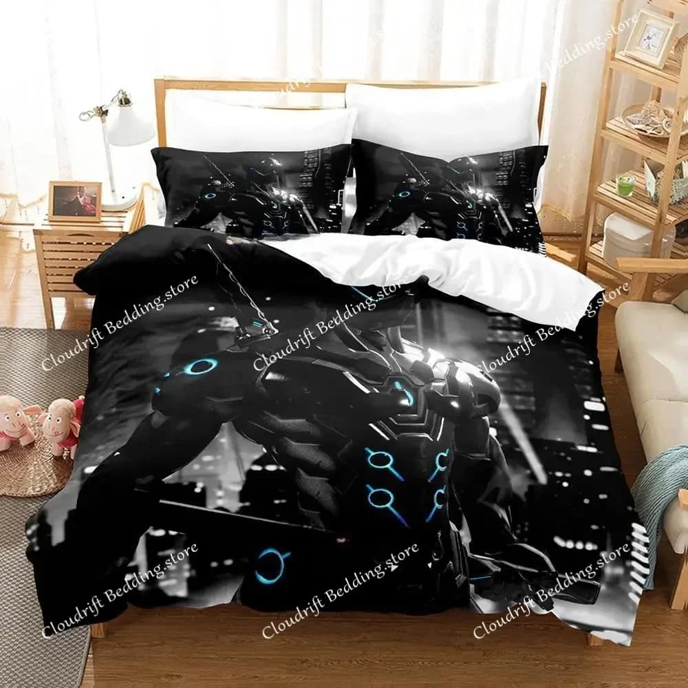 New Game Overwatch Genji Bedding Set Single Twin Full Queen King Size Bed Set Adult Kid Bedroom Duvet Cover Sets Home Textiles02