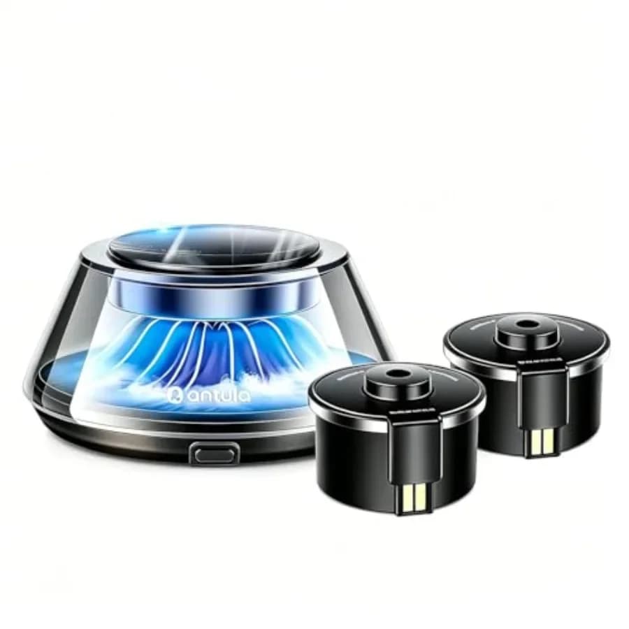 Diffusore di Profumo per Auto Smart di Kwak con Accensione/Spegnimento Automatico, Luce LED a 5 Colori, 2 Ricariche, Profumo per Auto a Lunga Durata, Diffusione Automatica