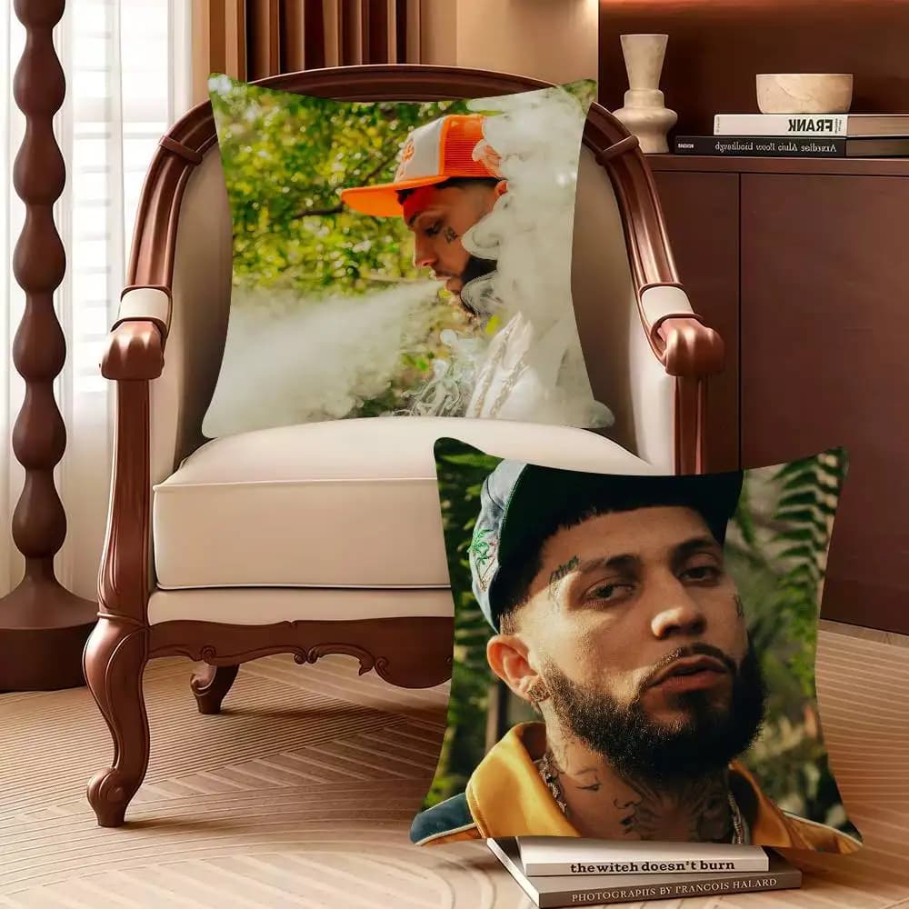 J-JC Rapper R-Reyes NACER DE NUEVO Federa Decor Protective cover Soft comfort for sofa Living room Home Office