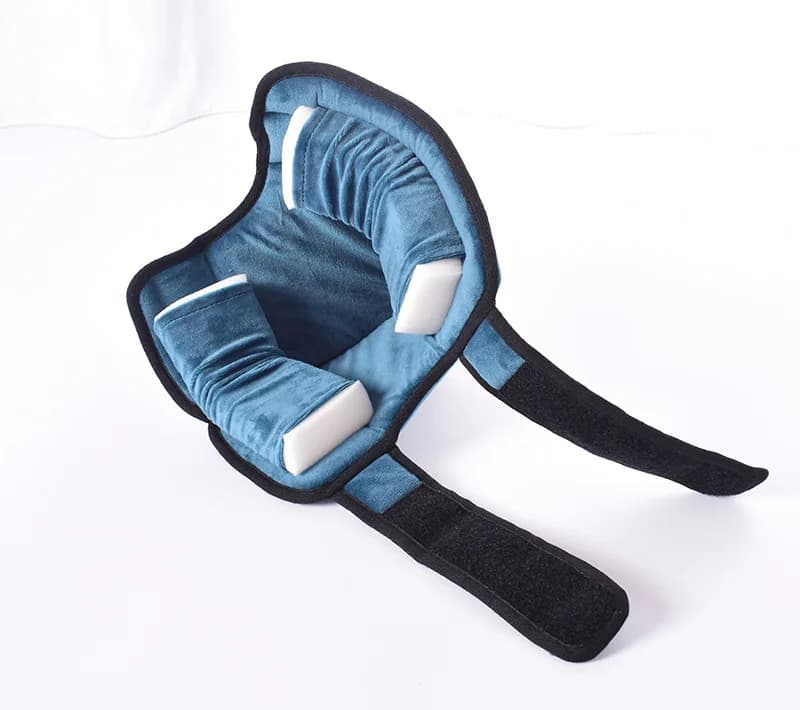 Protezione per tallone e caviglia, per alleviare la pressione, per la piaghe da letto, regolabile, adatta alla pelle, per l'emiplegia/anziani